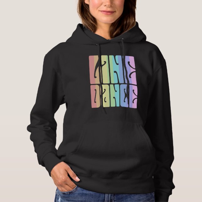 Camiseta Line Dance Pastel Hippie (Frente)