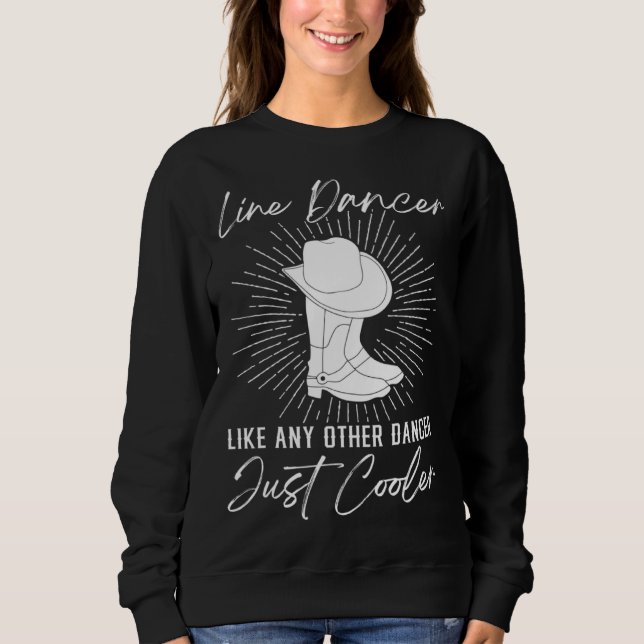 Camiseta Line Dancer Line Dance Line Dancing (Frente)