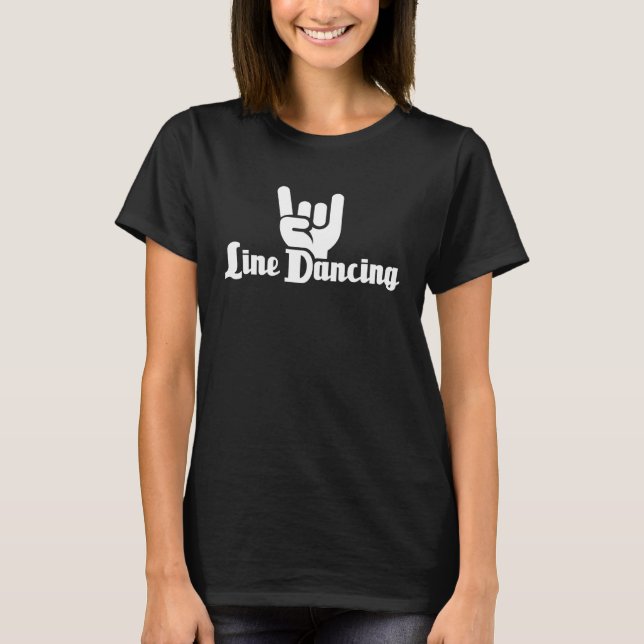 Camiseta Line Dancer Western Country Line Dance (Frente)