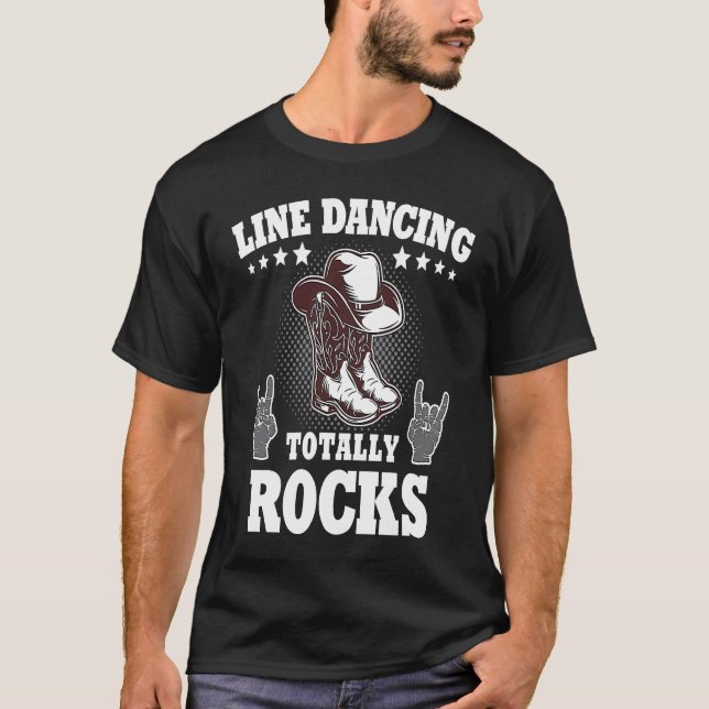 Camiseta Line dancing Line Dancer Line Dance 1 (Frente)
