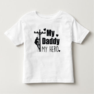 Camiseta Lineman Electric My Daddy My Hero