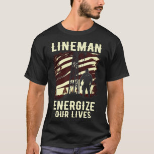 Camiseta Lineman energizou nossas vidas