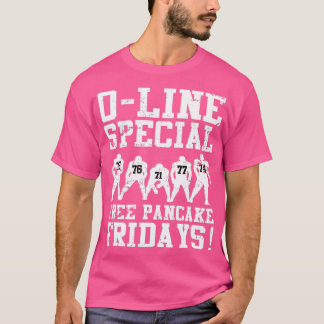 Camiseta Lineman Funny de Futebol da Linha Ofensiva