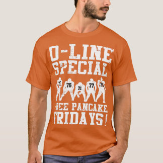 Camiseta Lineman Funny de Futebol da Linha Ofensiva