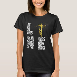 Camiseta Lineman Mains Alta Tensão Elétrica