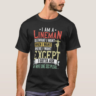 Camiseta Lineman Roupa Electronics Power Pole Eletric Lin