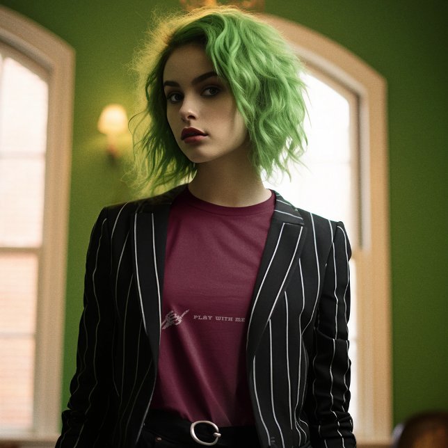 Camiseta Linen Stitch Knitting (Criador carregado)