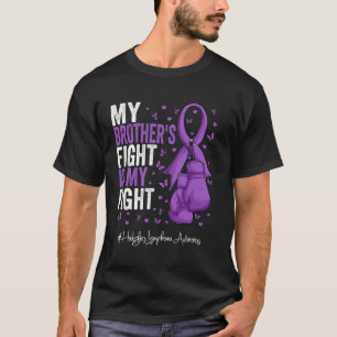 Camiseta Linfoma do Irmão Hodgkins Roxo