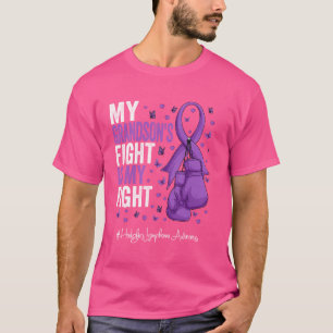 Camiseta Linfoma do neto Hodgkins Roxo Conhecimento
