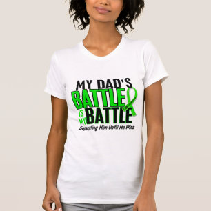 Camiseta Linfoma minha batalha demasiado 1 pai