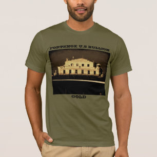 CAMISETA LINGOTE DOURADO DE FORTKNOX E.U.!