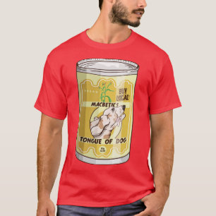 Camiseta Língua das bruxas MACBETH de cães