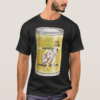 Camiseta Língua das bruxas MACBETH de cães