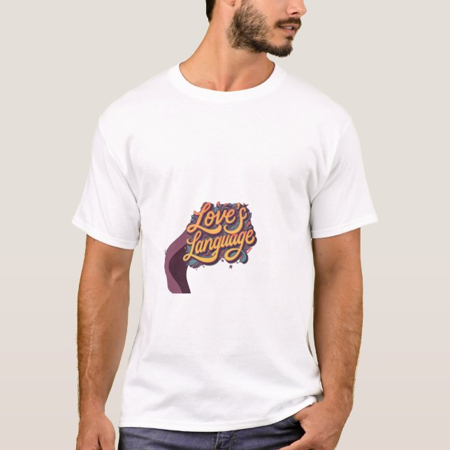 Camiseta Língua de amor (Frente)