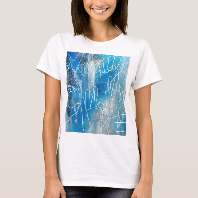 Camiseta Língua de sinais americana (Frente)