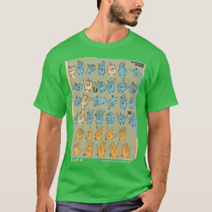 Camiseta Língua de sinais americana 14