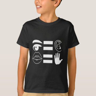 Camiseta Língua de Sinais Americana Conscientização de Surd