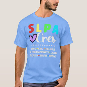 Camiseta Língua de Voz SLPA Patologista Assistente de Tripu