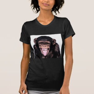 Camiseta Língua do chimpanzé