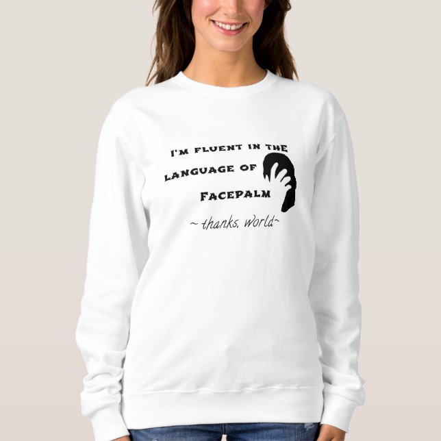 Camiseta Língua do Facepalm (Frente)