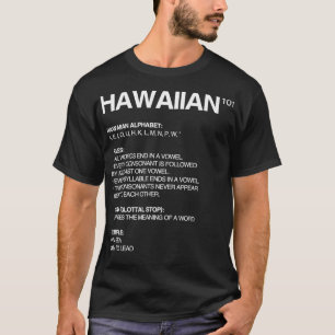 Camiseta Língua havaiana