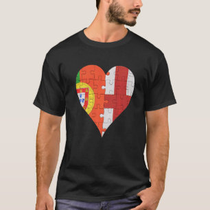 Camiseta Língua Inglesa Inglesa Heart