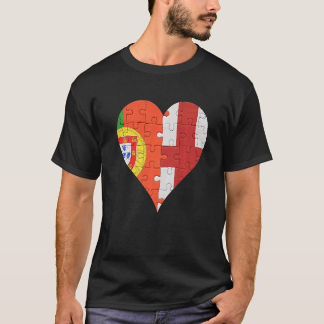 Camiseta Língua Inglesa Inglesa Heart (Frente)