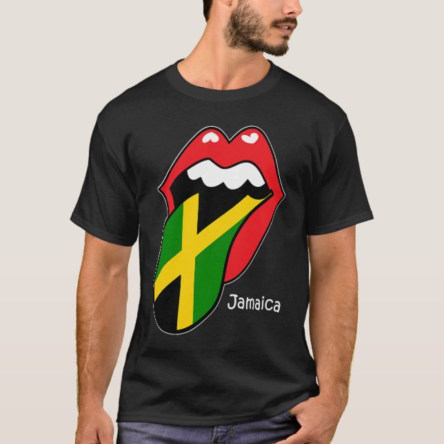 Camiseta Língua Jamaica (Frente)