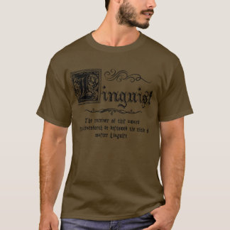 Camiseta Língua Mestra Medieval