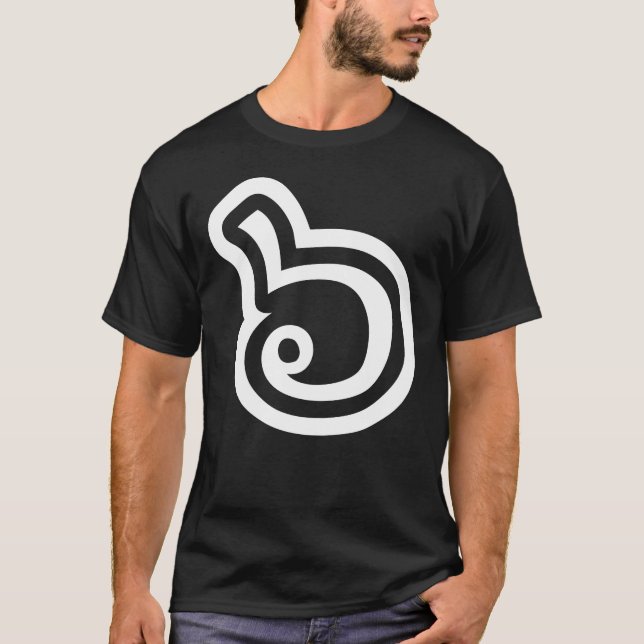 Camiseta Língua Tailandesa Número 6 / Seis / ๖ (Ho/Hok) (Frente)