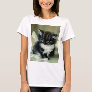 Camiseta Língua Vintage de Cristóvão Preto e Branco