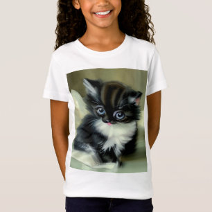 Camiseta Língua Vintage de Cristóvão Preto e Branco