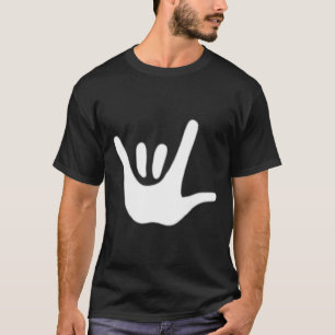 Camiseta Linguagem Americana de Sinais Amor Asl Conscientiz