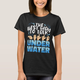 Camiseta Linguagem De Sinais A Melhor Maneira De Falar Sobr