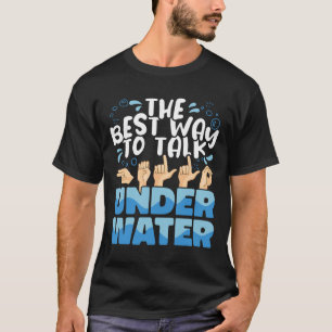 Camiseta Linguagem De Sinais A Melhor Maneira De Falar Sobr