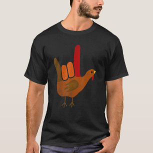 Camiseta Linguagem de Sinais Americana Eu Te Amo, Turma De