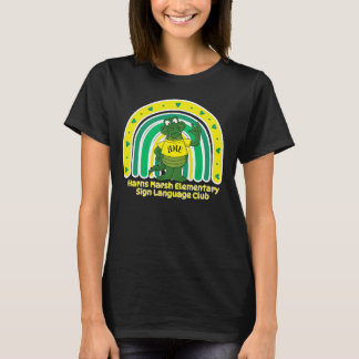 Camiseta Linguagem de Sinais Arco-íris