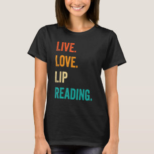 Camiseta Linguagem de Sinais ASL do Orgulho Surdo Leve ao V