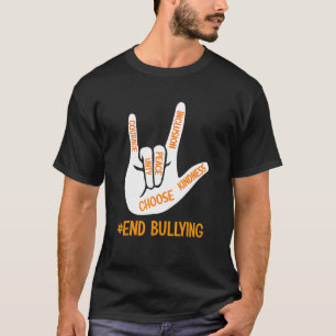 Camiseta Linguagem de Sinais de Amor Dia da Unidade Criança