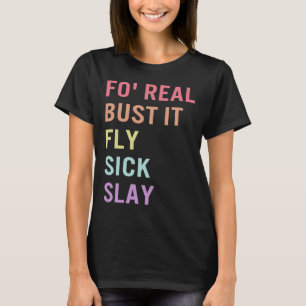 Camiseta Linguagem De Sinais Para Realmente Bust Ti SLA Tch