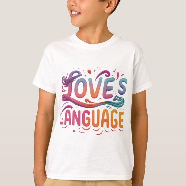 Camiseta Linguagem do Amor (Frente)