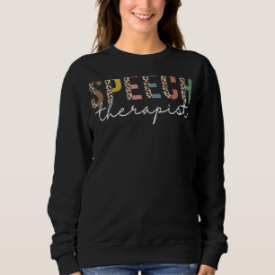 Camiseta Linguagem Linguística de Língua Leopard de Terapia