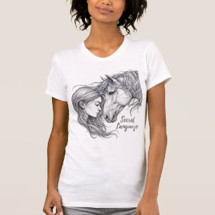 Camiseta Linguagem Secreta: Sussurro na Crina