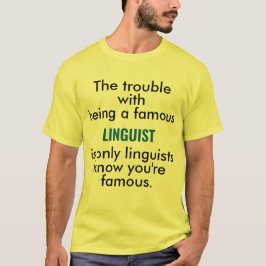Camiseta Linguista Familiar