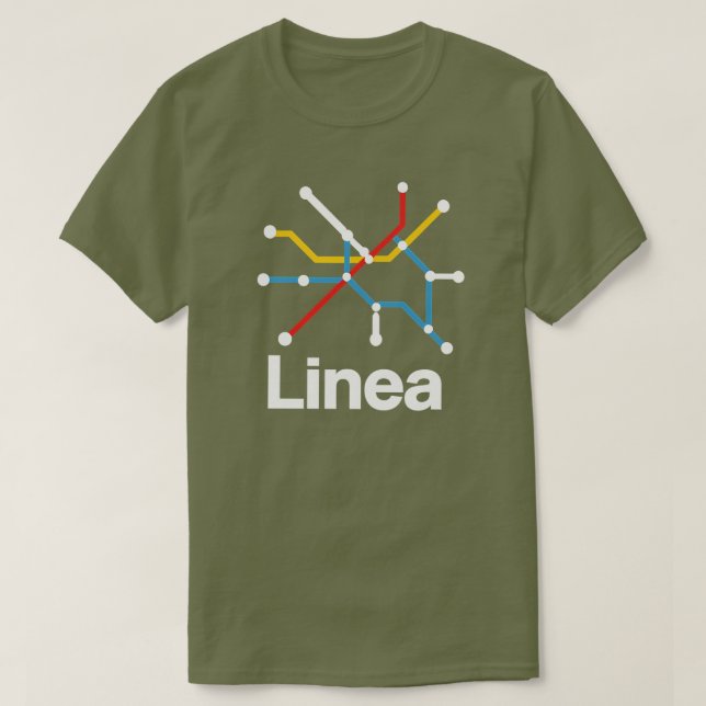 Camiseta Linha (Frente do Design)