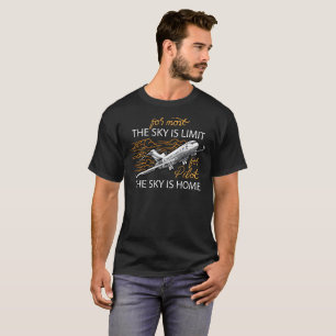 Camiseta linha aérea uniforme piloto do piloto da aviaçã