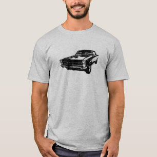Camiseta Linha arte preta 't-shirt de 65 GTO