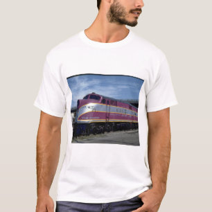 Camiseta Linha atlântica EMD E-6A_Trains da costa