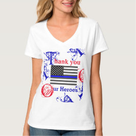 CAMISETA LINHA AZUL FINO