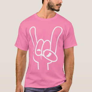 Camiseta Linha Branca de Cavalos Diabos de Metal Pesado
